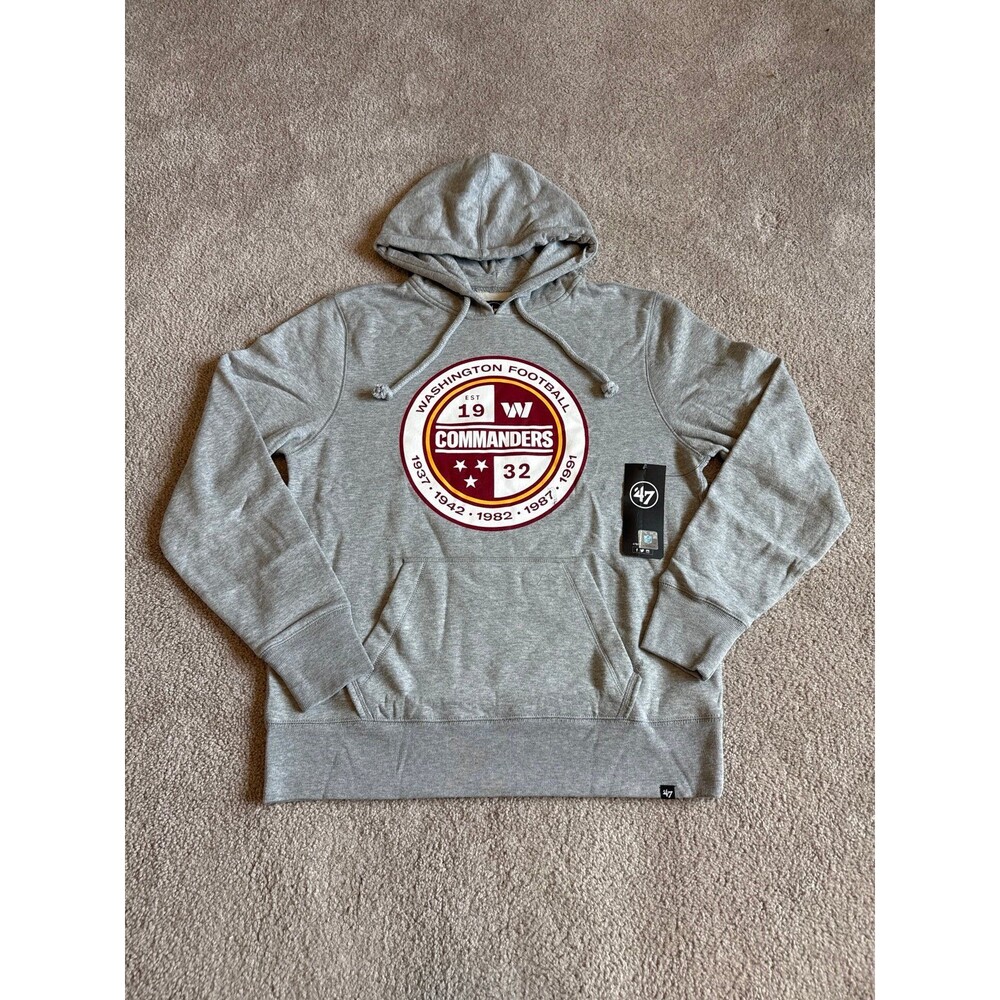 Washington Commanders 47 Brand NWT Men’s Hoodie Size Medium